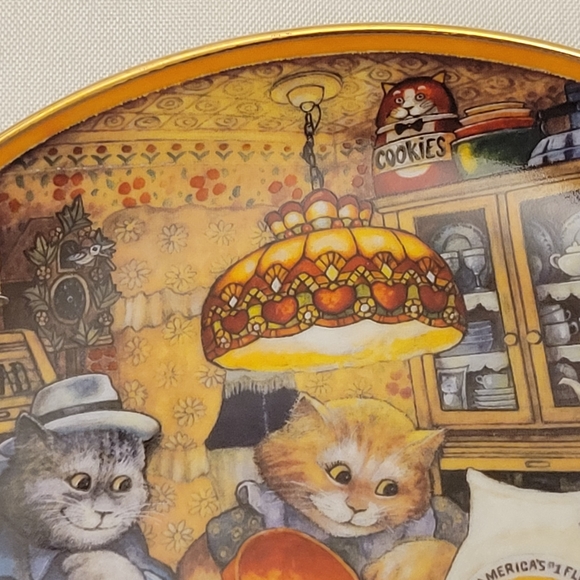 The Franklin Mint Heirloom 1995 Collector's Plate By Bill Bell - Picture 3 of 10